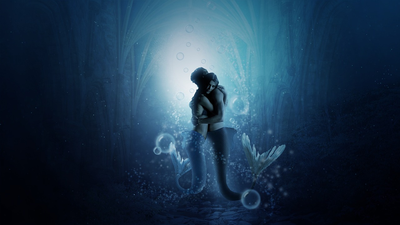 深海秘境的奇遇，下水道中的神秘美人鱼——一场视觉与心灵的探险